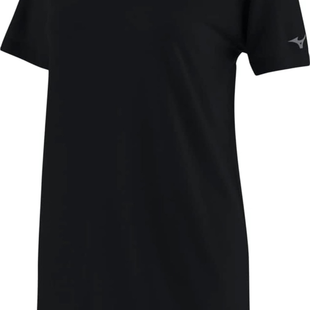 Mizuno Black Infinity Training Tee Women’s Size M NWT
